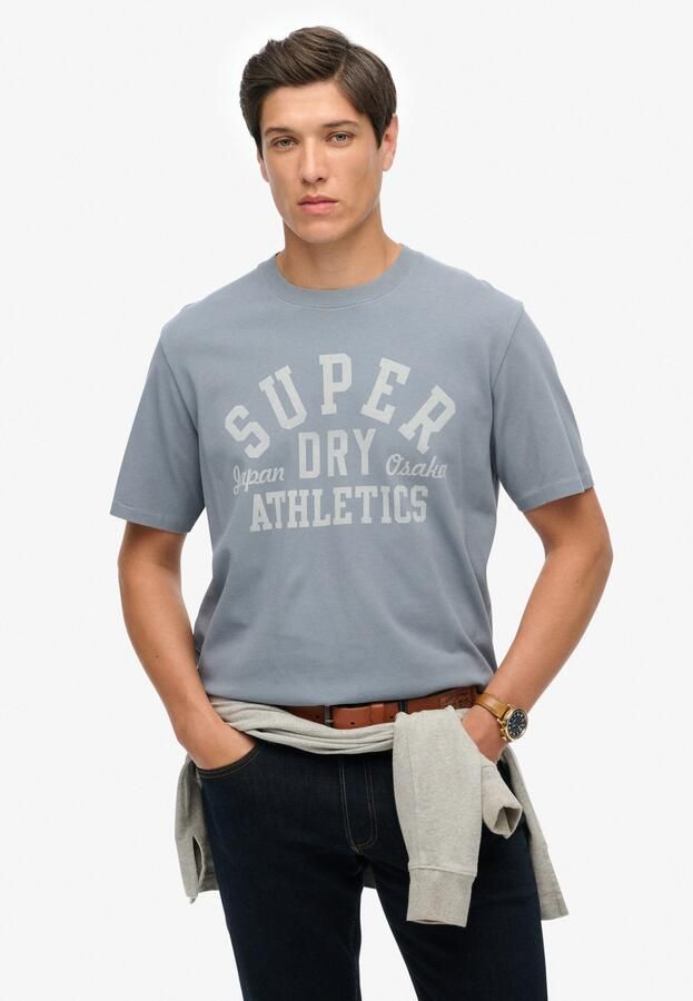 Superdry Shirt met ronde hals ATHLETIC ESS TEE - Foto 4
