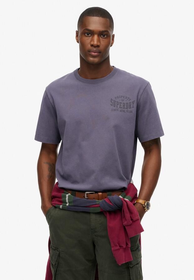 Superdry Shirt met ronde hals ATHLETIC ESS TEE - Foto 5