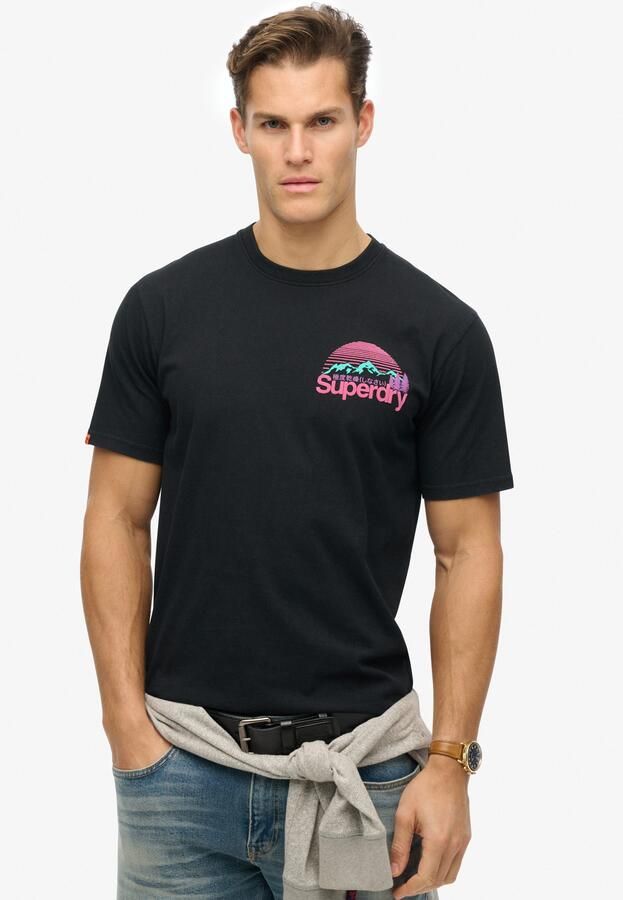 Superdry T-shirt Korte Mouw CORE LOGO GREAT OUTDOORS CHEST - Foto 4
