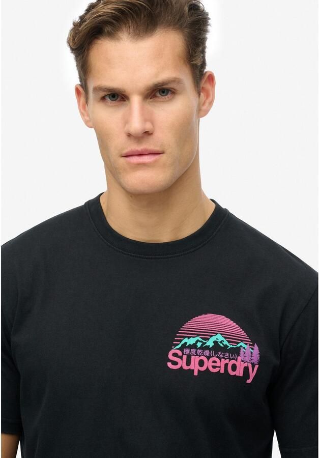 Superdry T-shirt Korte Mouw CORE LOGO GREAT OUTDOORS CHEST