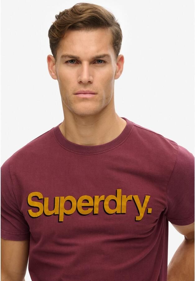 Superdry T-shirt Korte Mouw T-shirt classique Core Logo Shadow - Foto 2