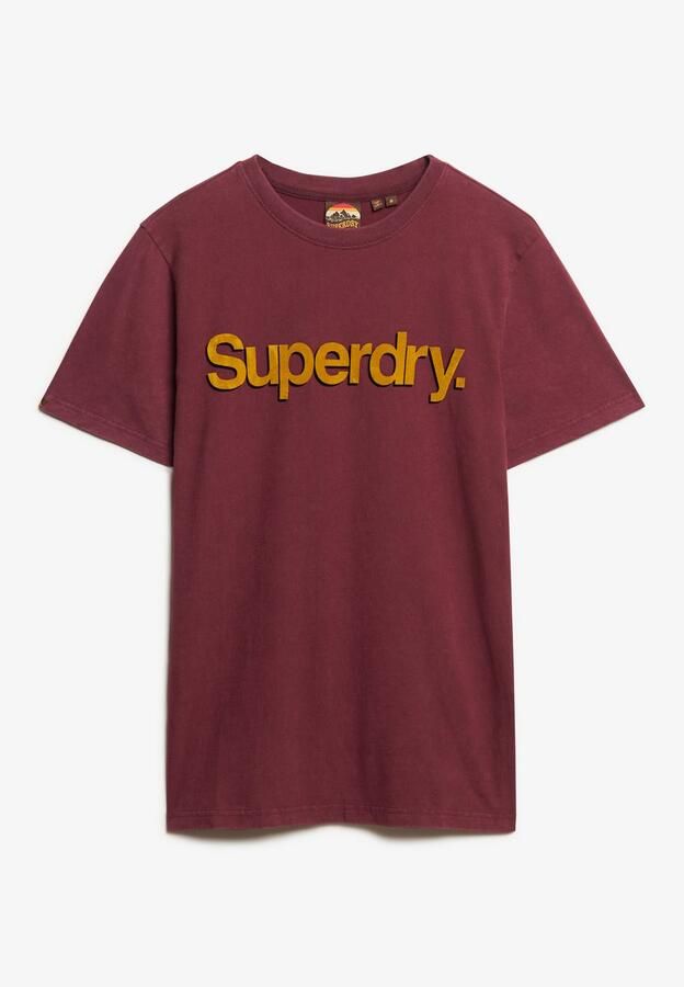 Superdry T-shirt Korte Mouw T-shirt classique Core Logo Shadow - Foto 4