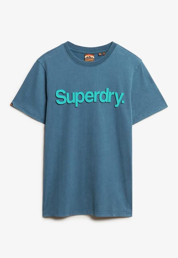 Superdry T-shirt Korte Mouw T-shirt classique Core Logo Shadow - Foto 4