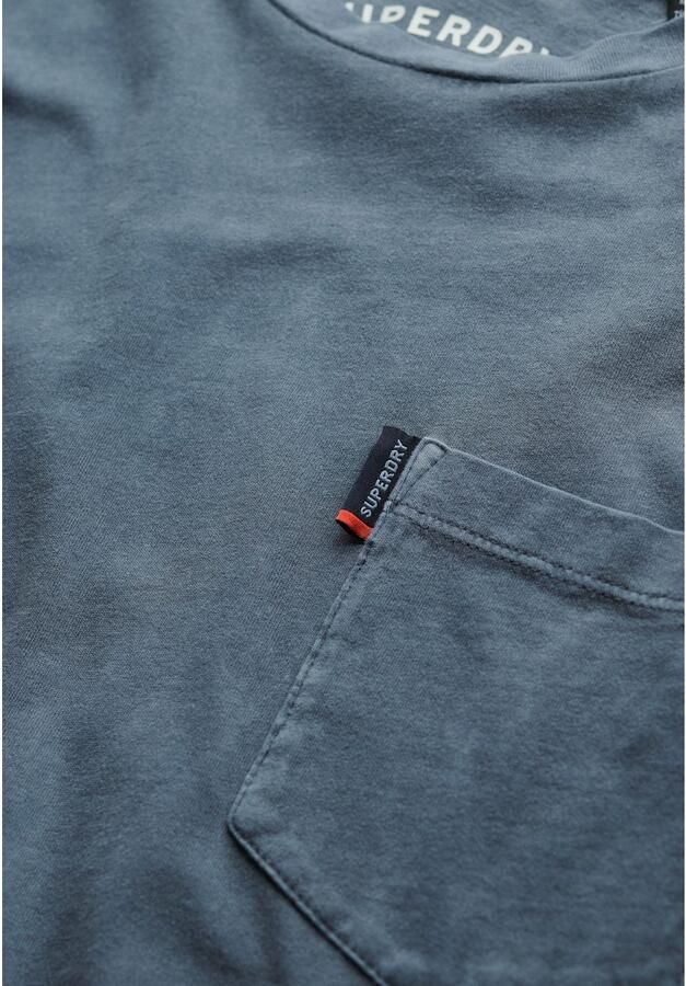 Superdry Shirt met ronde hals CLASSIC ESSENTIAL POCKET TEE met stijlvolle opgestikte borstzak - Foto 2