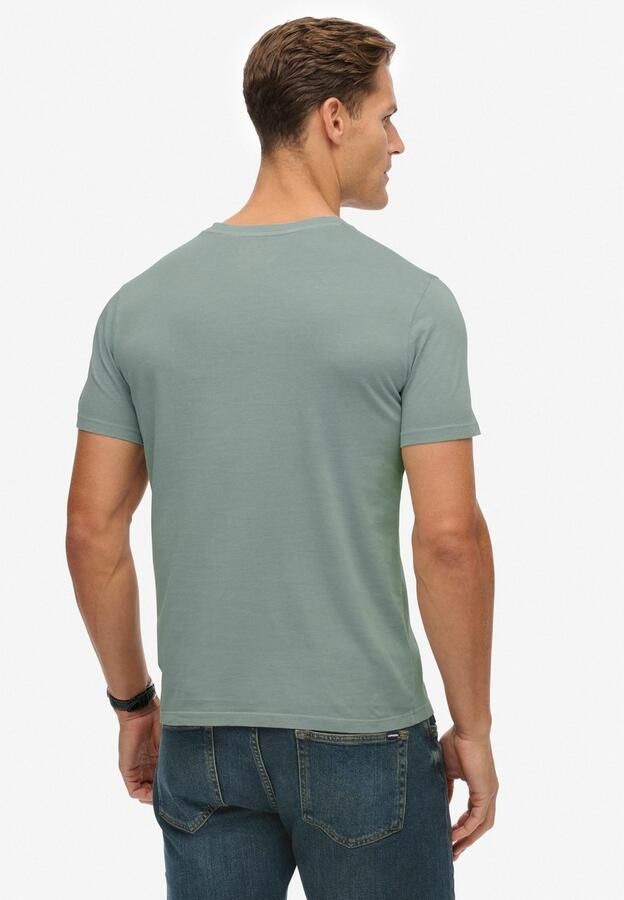 Superdry Shirt met ronde hals CLASSIC ESSENTIAL POCKET TEE met stijlvolle opgestikte borstzak - Foto 10