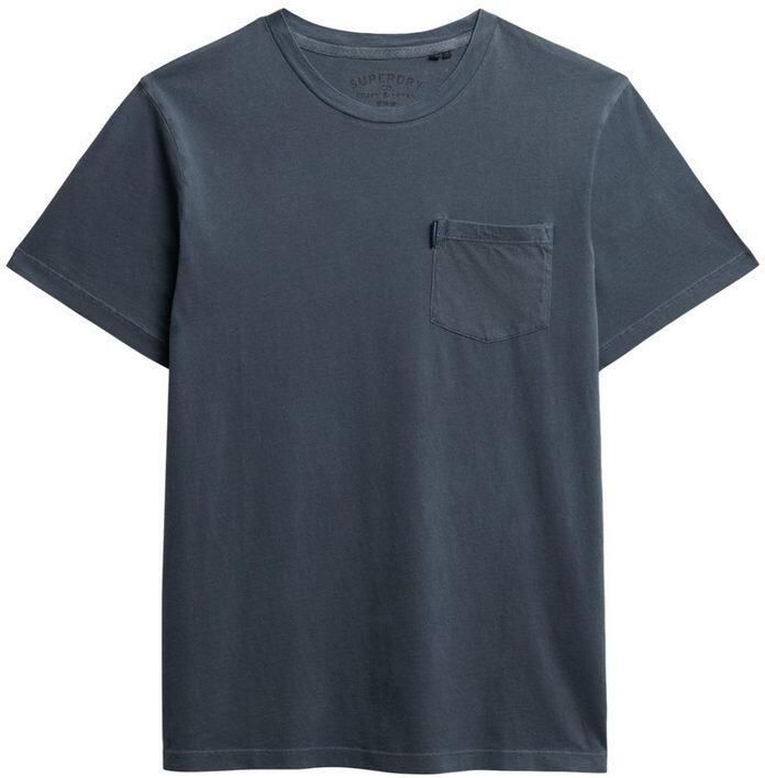 Superdry Shirt met ronde hals CLASSIC ESSENTIAL POCKET TEE met stijlvolle opgestikte borstzak - Foto 12