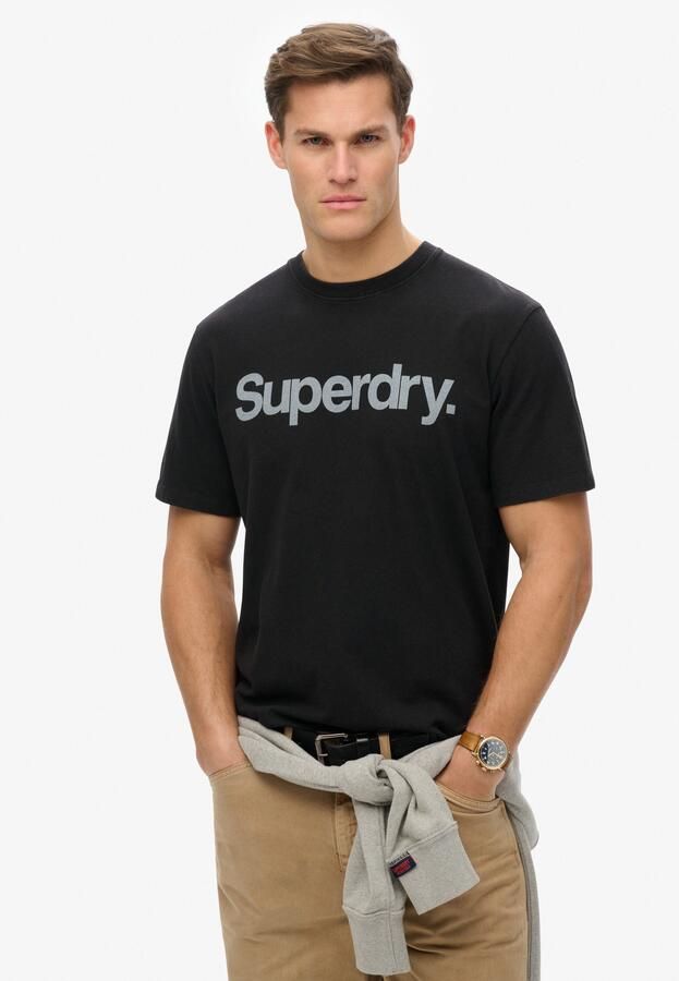 Superdry Shirt met ronde hals CORE LOGO CITY T SHIRT - Foto 5