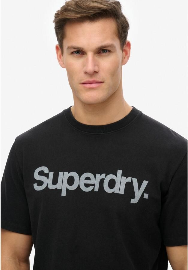 Superdry Shirt met ronde hals CORE LOGO CITY T SHIRT
