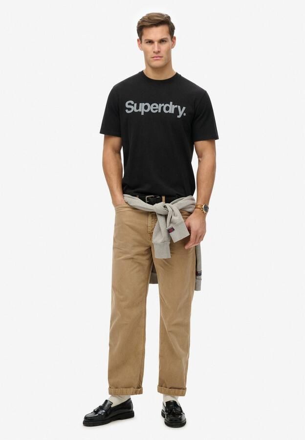 Superdry Shirt met ronde hals CORE LOGO CITY T SHIRT - Foto 3