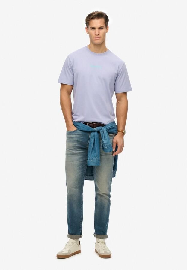 Superdry Shirt met ronde hals CORE LOGO CITY T SHIRT - Foto 4