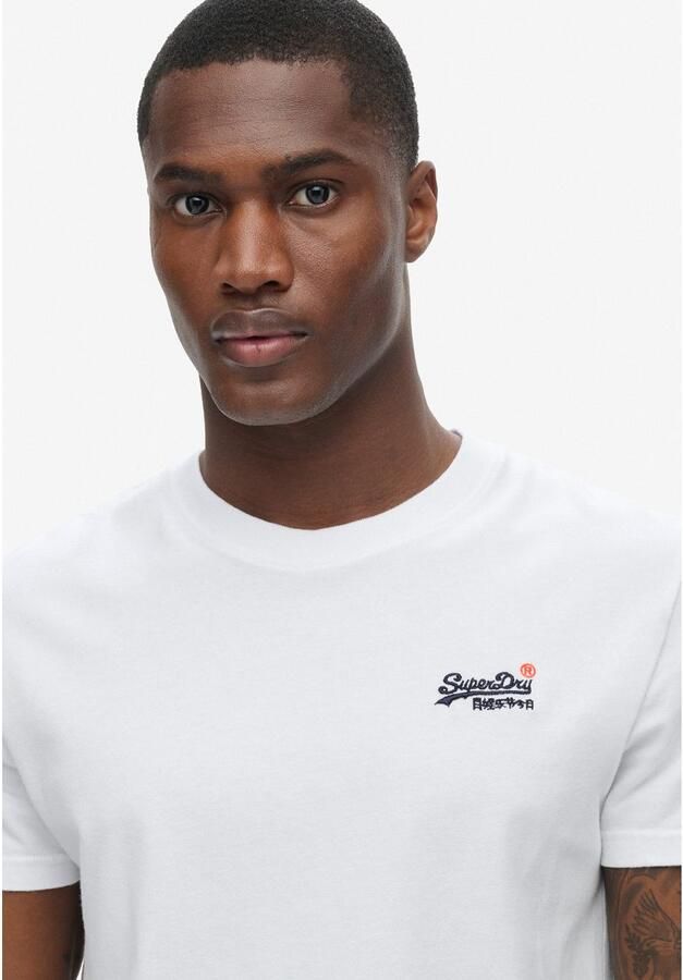 Superdry T-shirt Korte Mouw Essentieel Contrast EMB T-shirt - Foto 3
