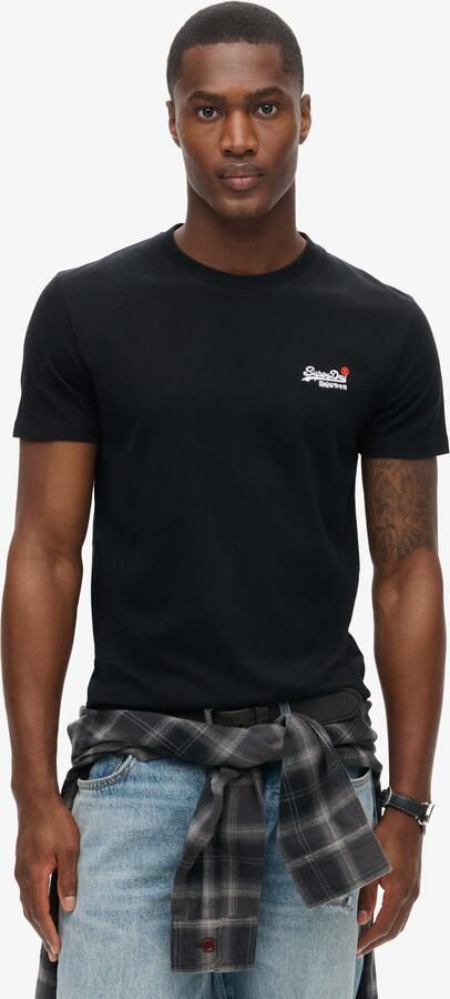 Superdry T-shirt Korte Mouw Essentieel Contrast EMB T-shirt - Foto 7