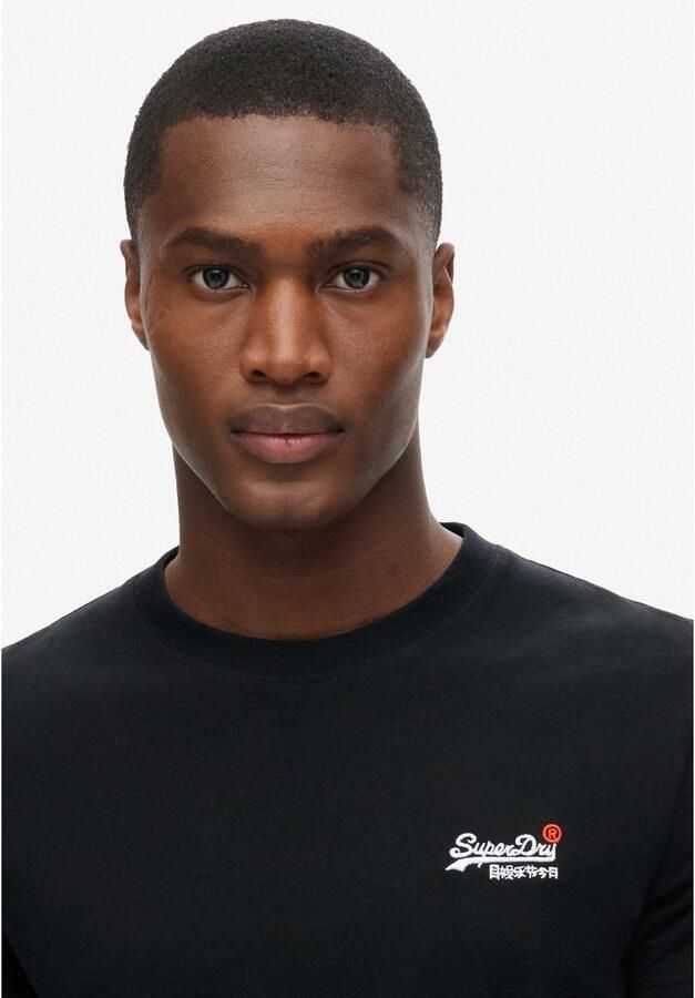 Superdry T-shirt Korte Mouw Essentieel Contrast EMB T-shirt - Foto 3