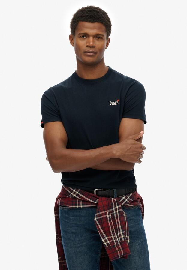 Superdry T-shirt Korte Mouw Essentieel Contrast EMB T-shirt - Foto 11