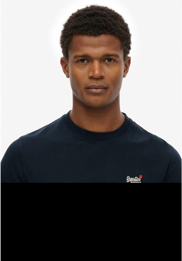 Superdry T-shirt Korte Mouw Essentieel Contrast EMB T-shirt - Foto 3