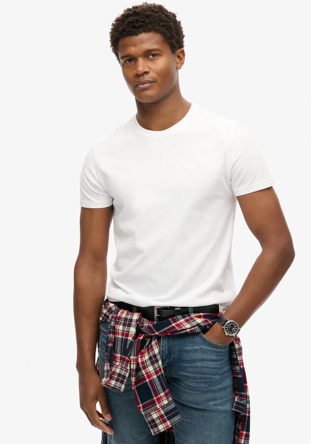 Superdry T-shirt Korte Mouw T-shirt en coton bio Essential Logo - Foto 6