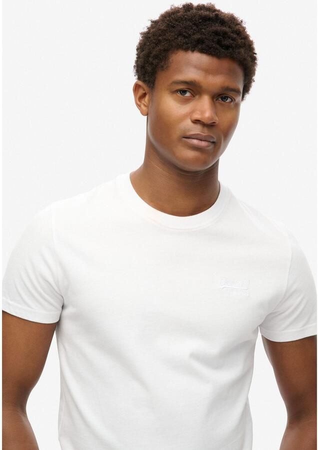 Superdry T-shirt Korte Mouw T-shirt en coton bio Essential Logo - Foto 2