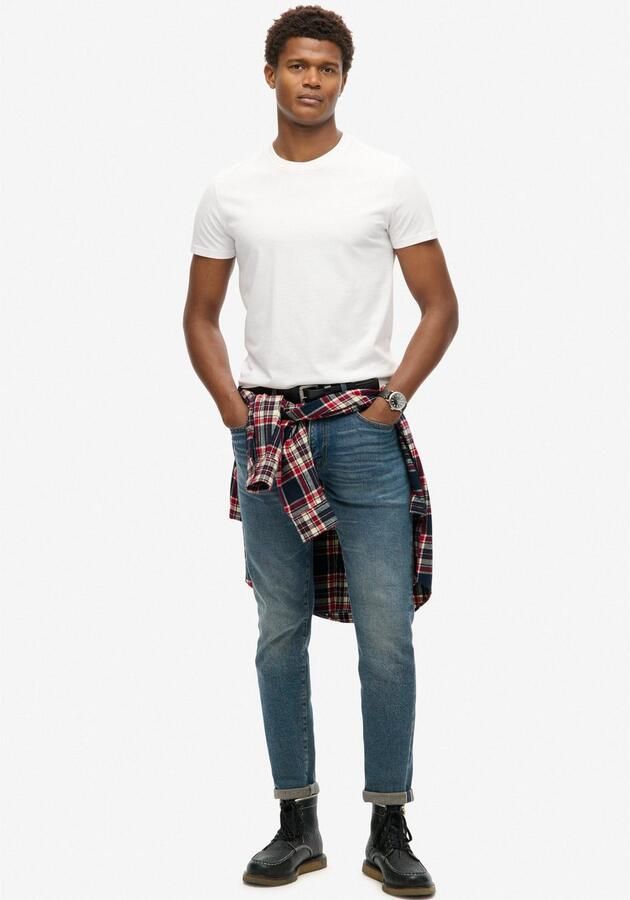 Superdry T-shirt Korte Mouw T-shirt en coton bio Essential Logo - Foto 5