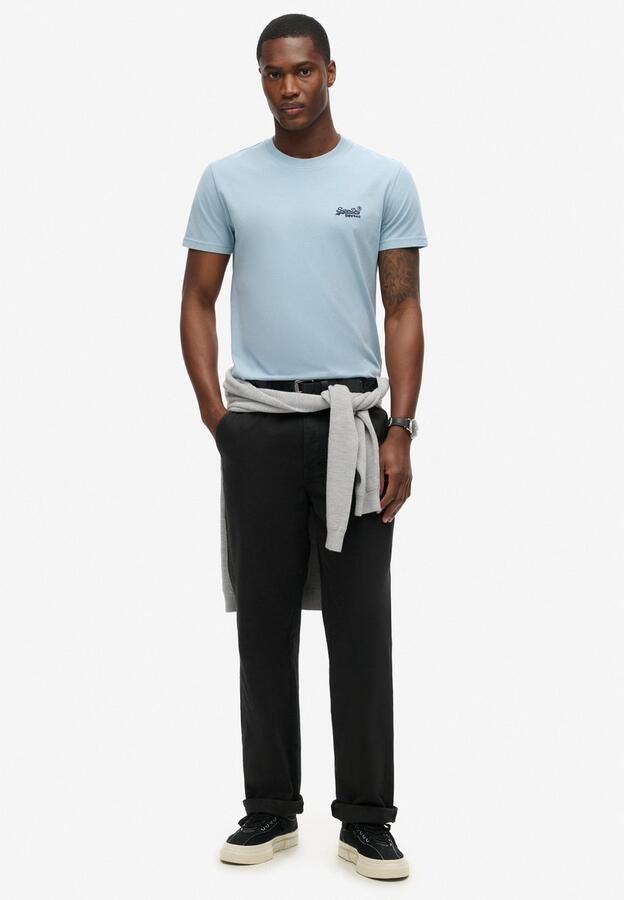 Superdry T-shirt Korte Mouw Essentieel EMB-T-shirt met logo - Foto 6