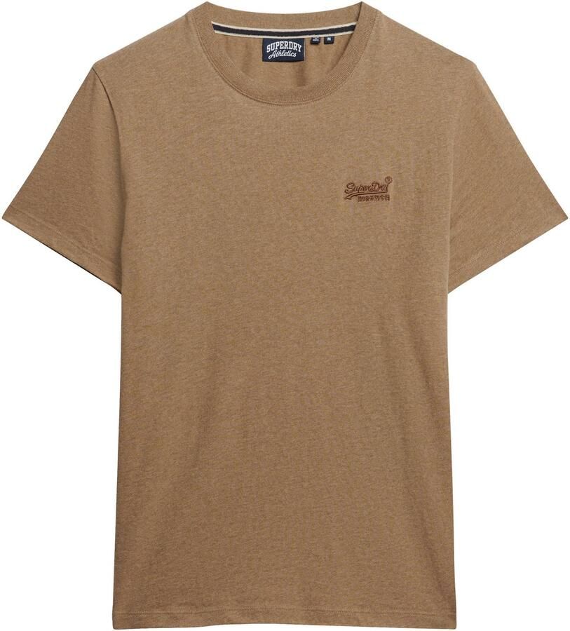 Superdry T-shirt Korte Mouw T-shirt en coton bio Essential Logo
