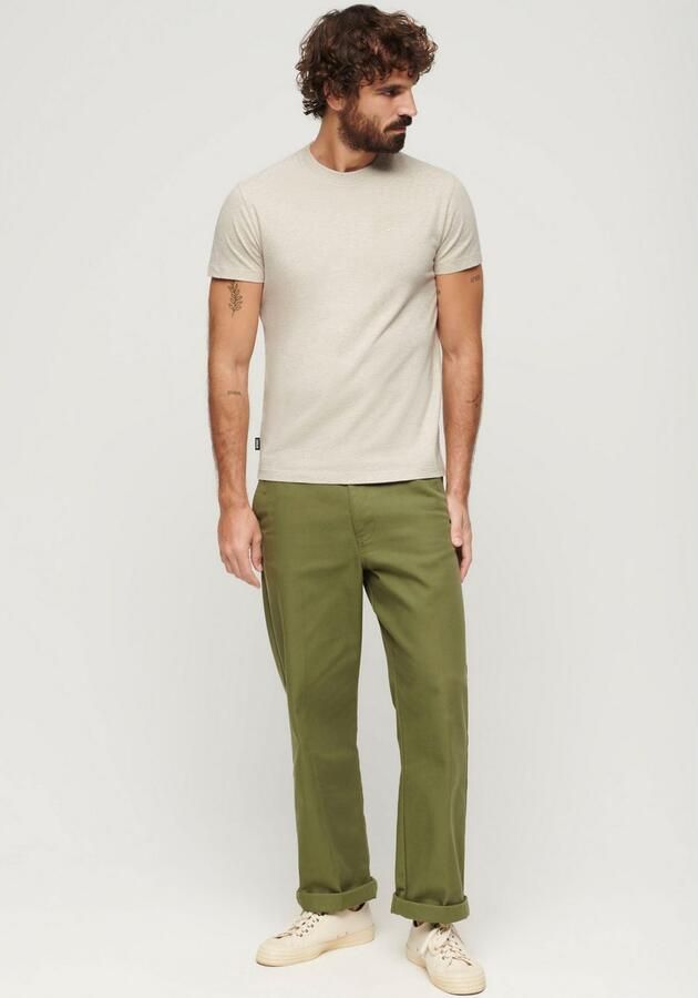 Superdry Shirt met ronde hals ESSENTIAL LOGO EMB TEE - Foto 6