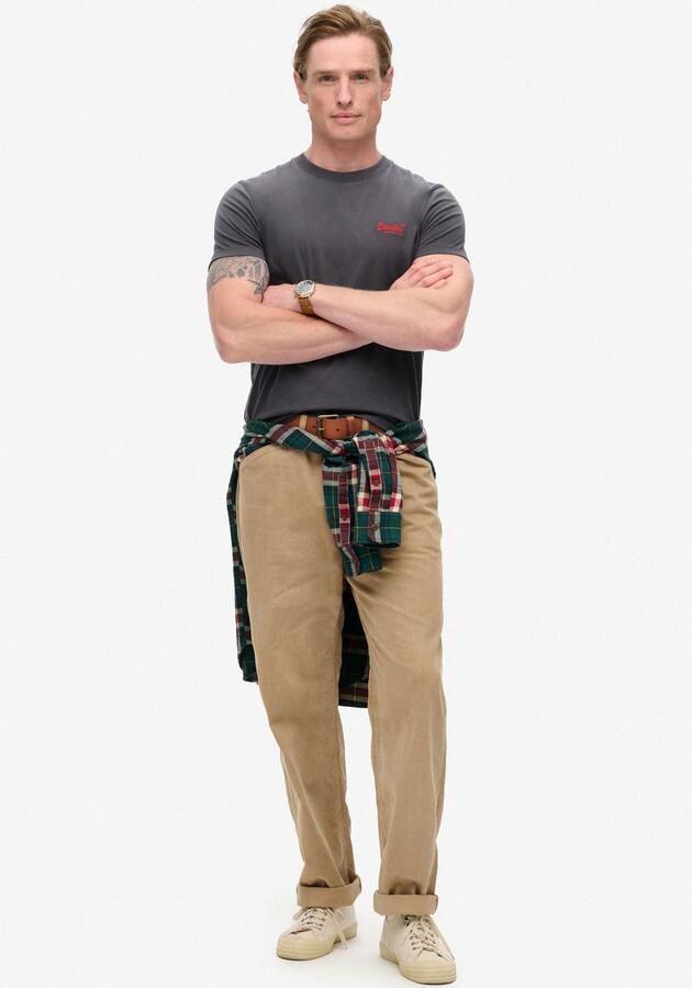 Superdry T-shirt Korte Mouw T-shirt en coton bio Essential Logo - Foto 4