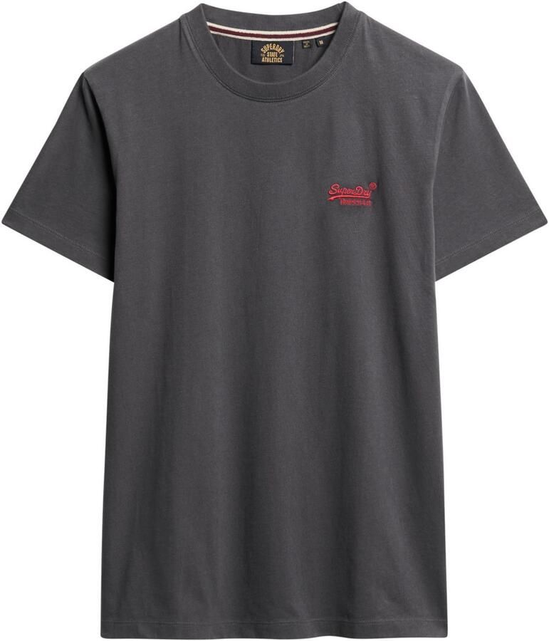 Superdry T-shirt Korte Mouw T-shirt en coton bio Essential Logo