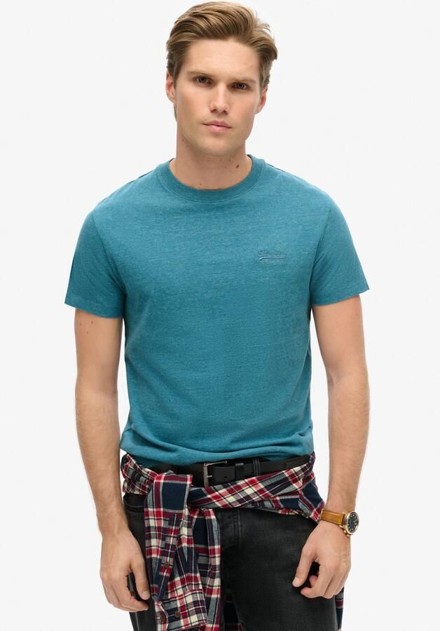 Superdry Shirt met ronde hals Organic Cotton Essential Logo T-Shirt - Foto 3