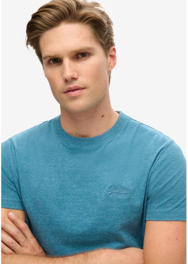 Superdry Shirt met ronde hals Organic Cotton Essential Logo T-Shirt