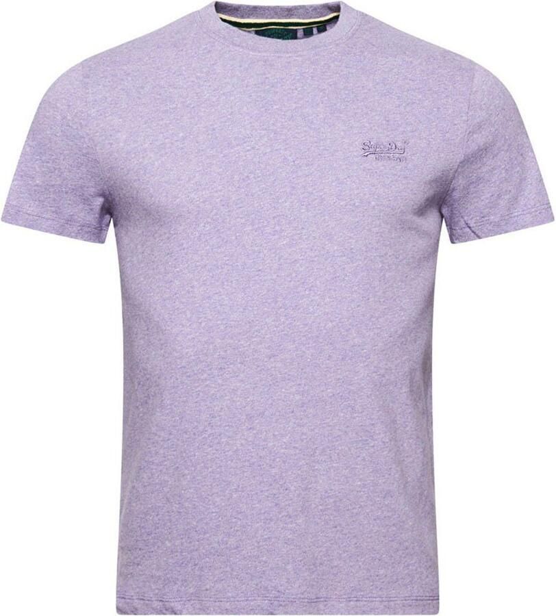 Superdry T-shirt in gemêleerde look model 'Vintage Logo'