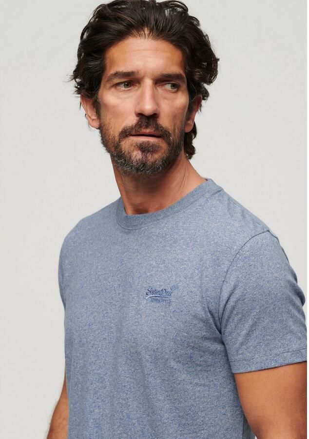 Superdry T-shirt Korte Mouw Essentieel EMB-T-shirt met logo - Foto 4