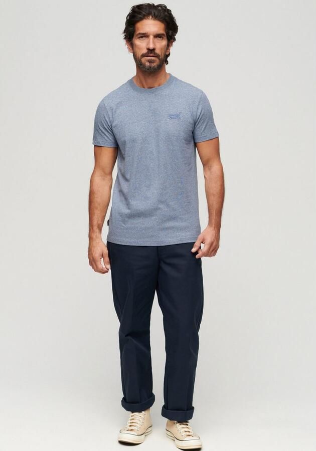 Superdry T-shirt Korte Mouw Essentieel EMB-T-shirt met logo - Foto 5