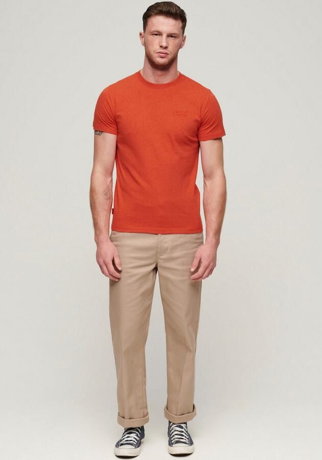 Superdry Shirt met ronde hals ESSENTIAL LOGO EMB TEE - Foto 5