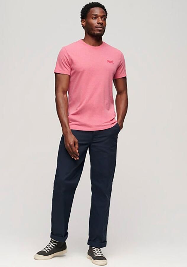 Superdry T-shirt Korte Mouw Essentieel EMB-T-shirt met logo - Foto 3