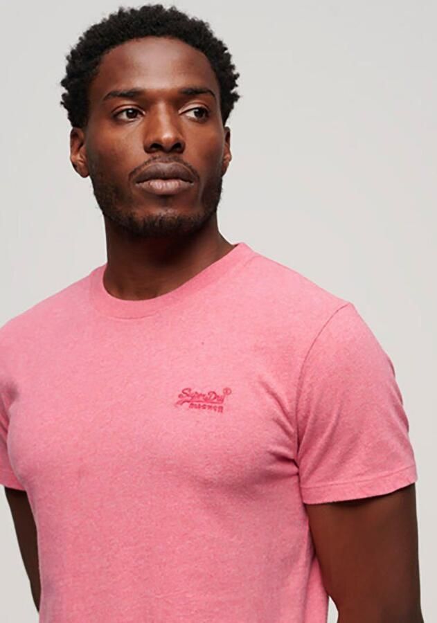 Superdry T-shirt Korte Mouw Essentieel EMB-T-shirt met logo - Foto 4
