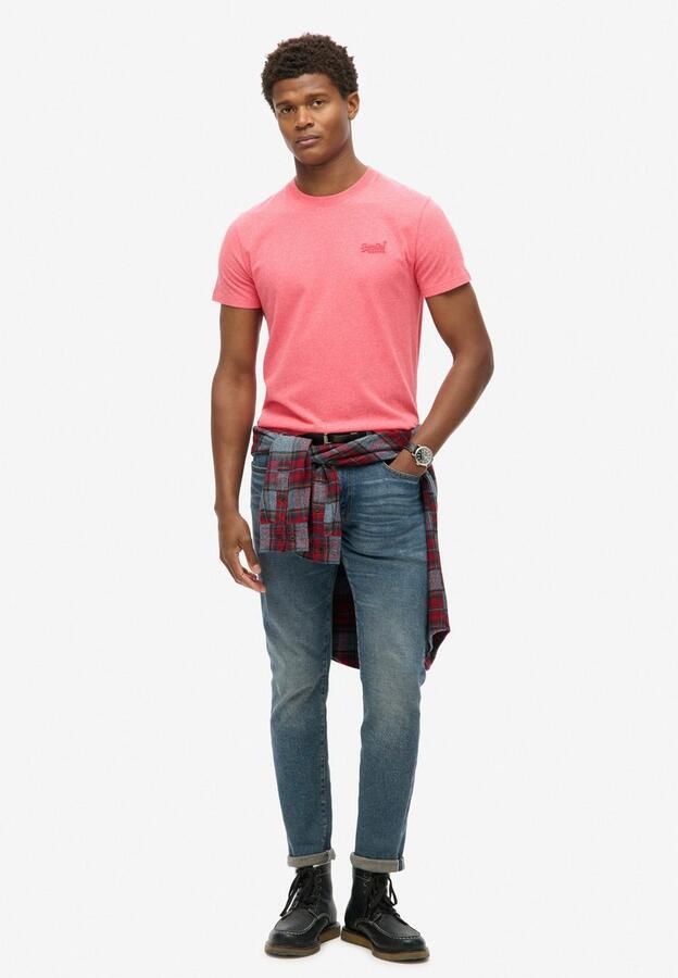 Superdry T-shirt Korte Mouw Essentieel EMB-T-shirt met logo - Foto 10