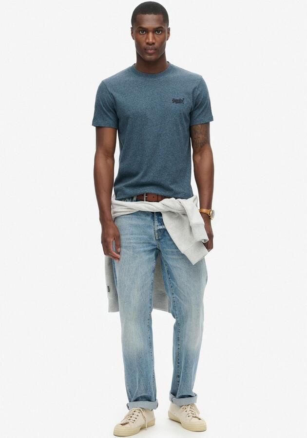 Superdry T-shirt Korte Mouw T-shirt en coton bio Essential Logo - Foto 4