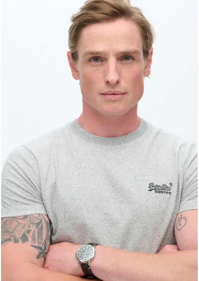 Superdry T-shirt Korte Mouw T-shirt en coton bio Essential Logo - Foto 2