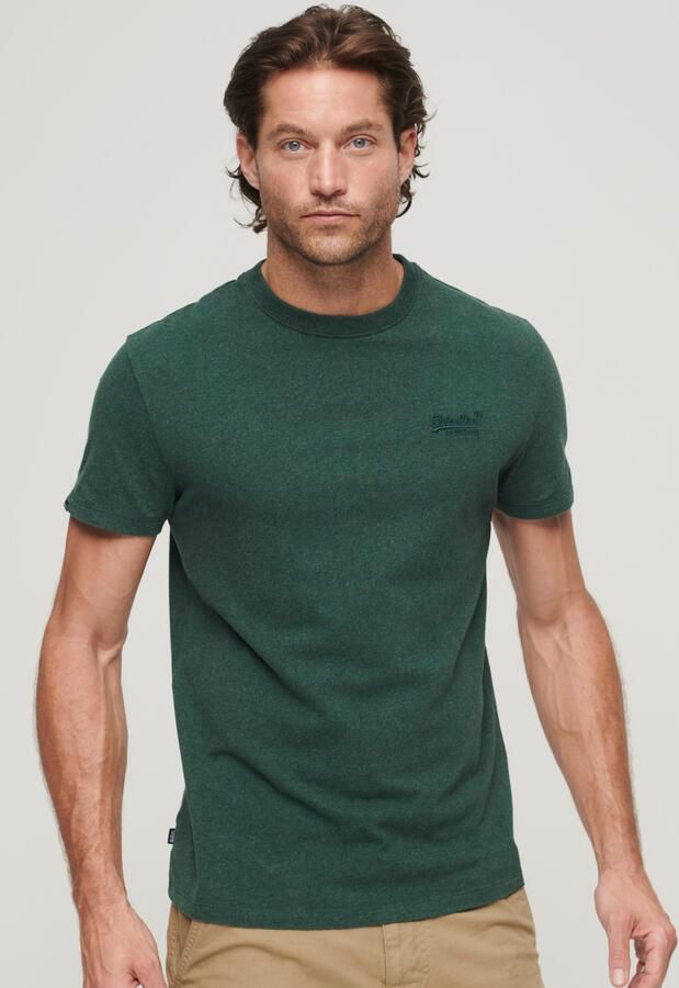 Superdry Shirt met ronde hals ESSENTIAL LOGO EMB TEE - Foto 6