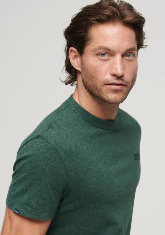 Superdry Shirt met ronde hals ESSENTIAL LOGO EMB TEE - Foto 4