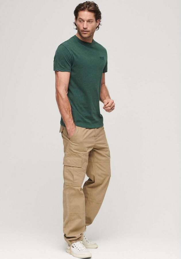 Superdry Shirt met ronde hals ESSENTIAL LOGO EMB TEE - Foto 5