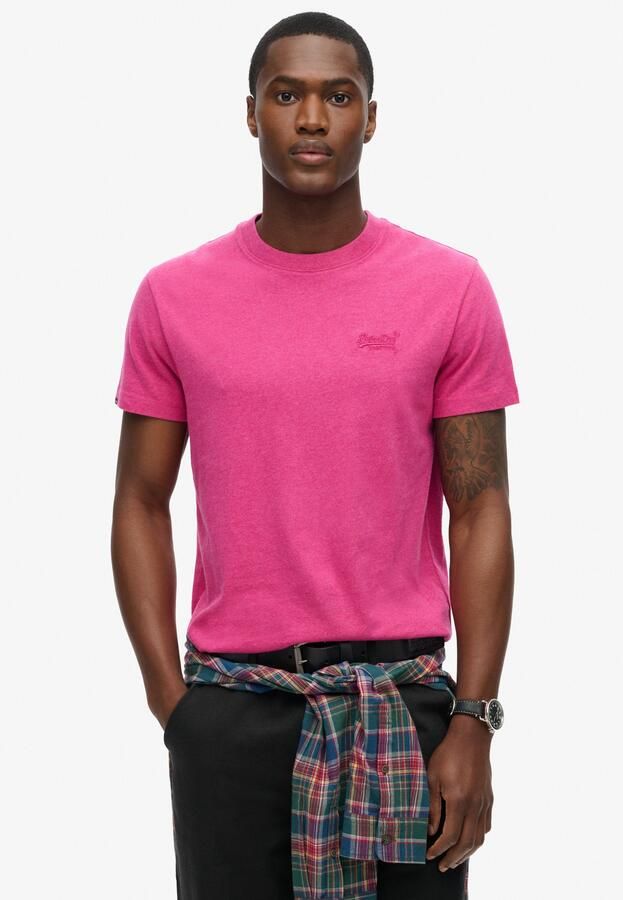 Superdry Shirt met ronde hals ESSENTIAL LOGO EMB TEE - Foto 8