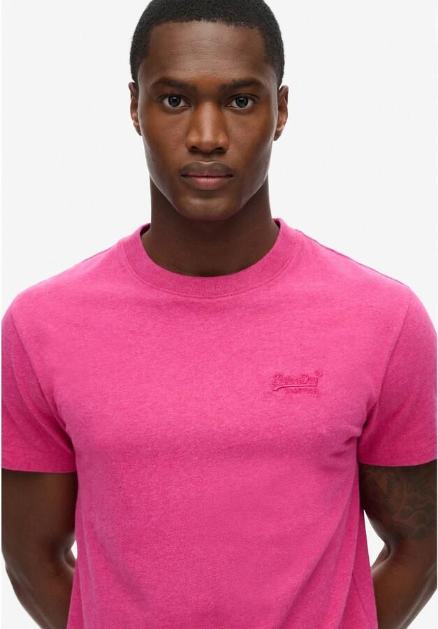 Superdry Shirt met ronde hals ESSENTIAL LOGO EMB TEE - Foto 4