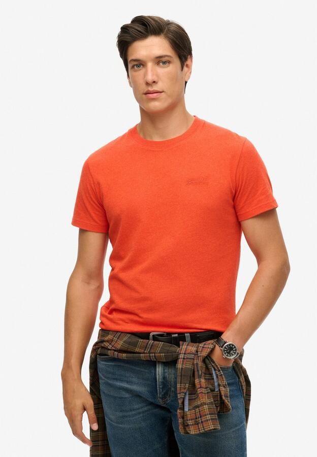 Superdry Shirt met ronde hals ESSENTIAL LOGO EMB TEE - Foto 14