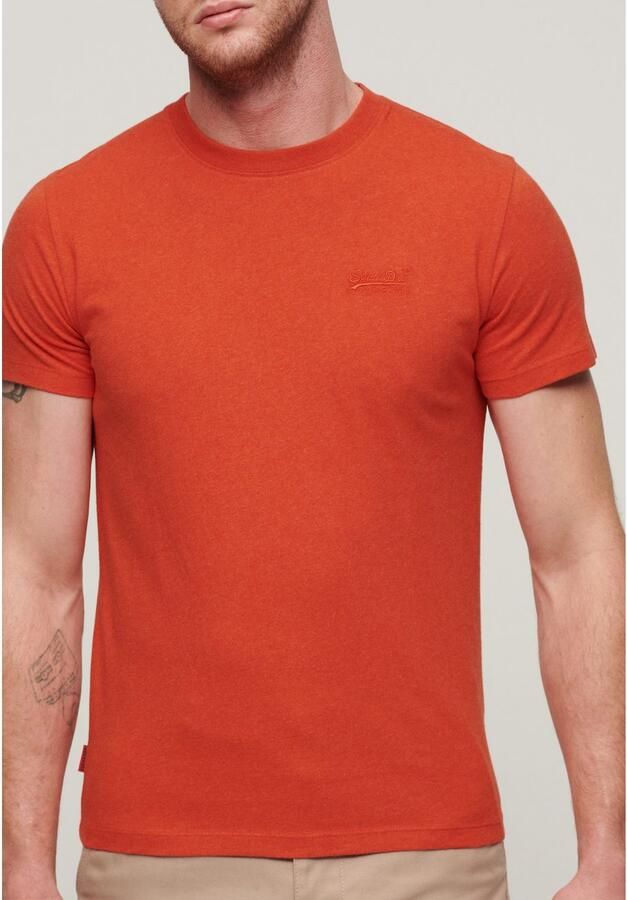 Superdry Shirt met ronde hals ESSENTIAL LOGO EMB TEE - Foto 11