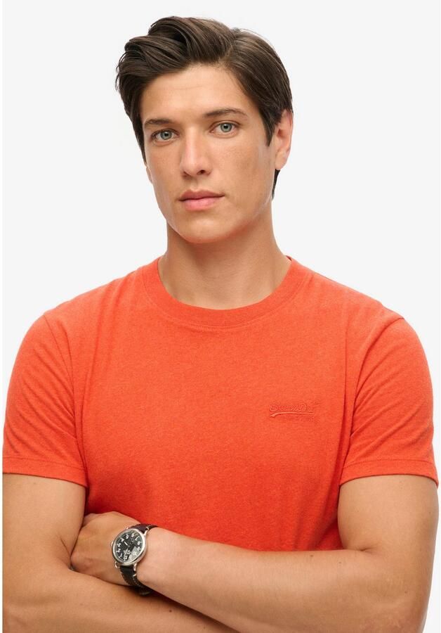 Superdry Shirt met ronde hals ESSENTIAL LOGO EMB TEE - Foto 10