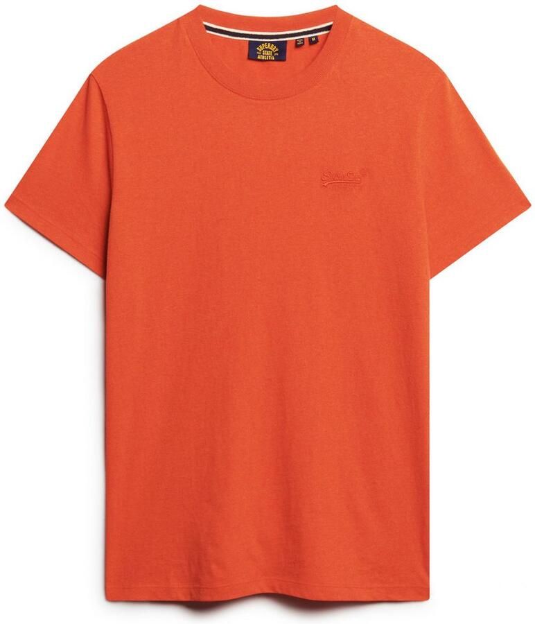 Superdry Shirt met ronde hals ESSENTIAL LOGO EMB TEE