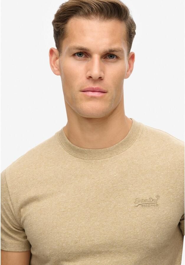 Superdry Beige T-shirts en Polos Klassieke Collectie Beige Heren - Foto 6