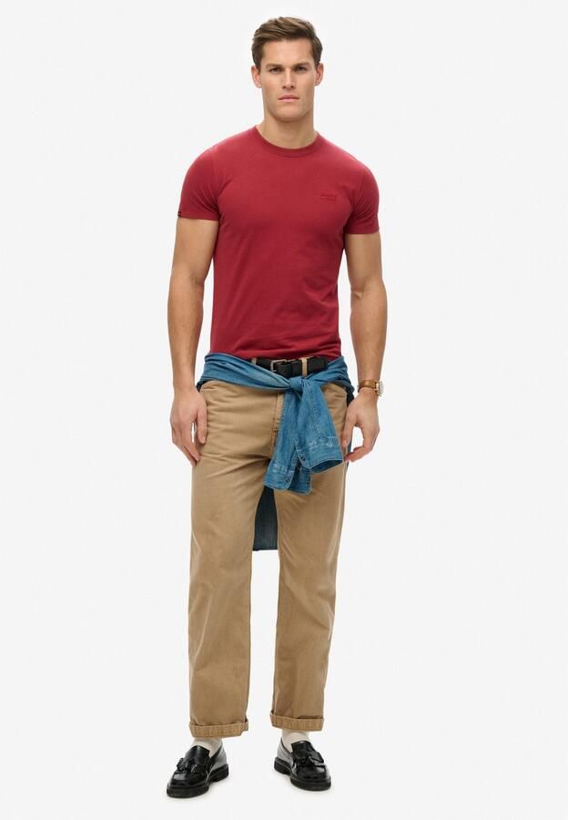 Superdry Shirt met ronde hals ESSENTIAL LOGO EMB TEE - Foto 3