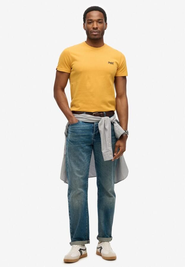 Superdry Shirt met ronde hals ESSENTIAL LOGO EMB TEE - Foto 7